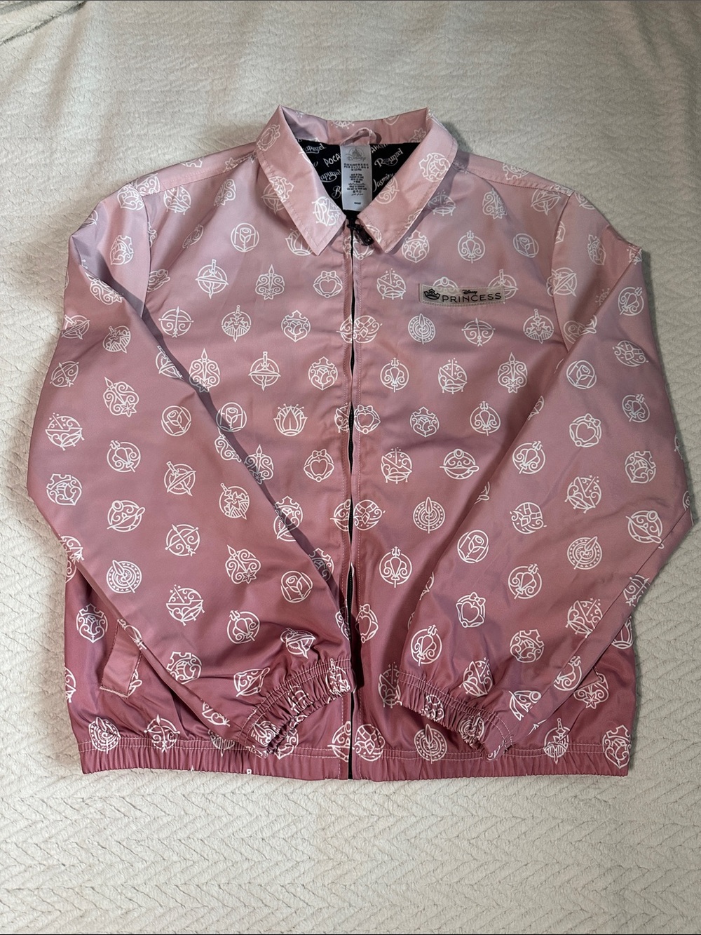 Disney Princess Icons Windbreaker/Rain Jacket - New Without Tags